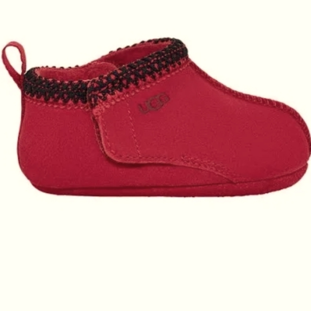 Ugg tasman red baby shoes size 04/05